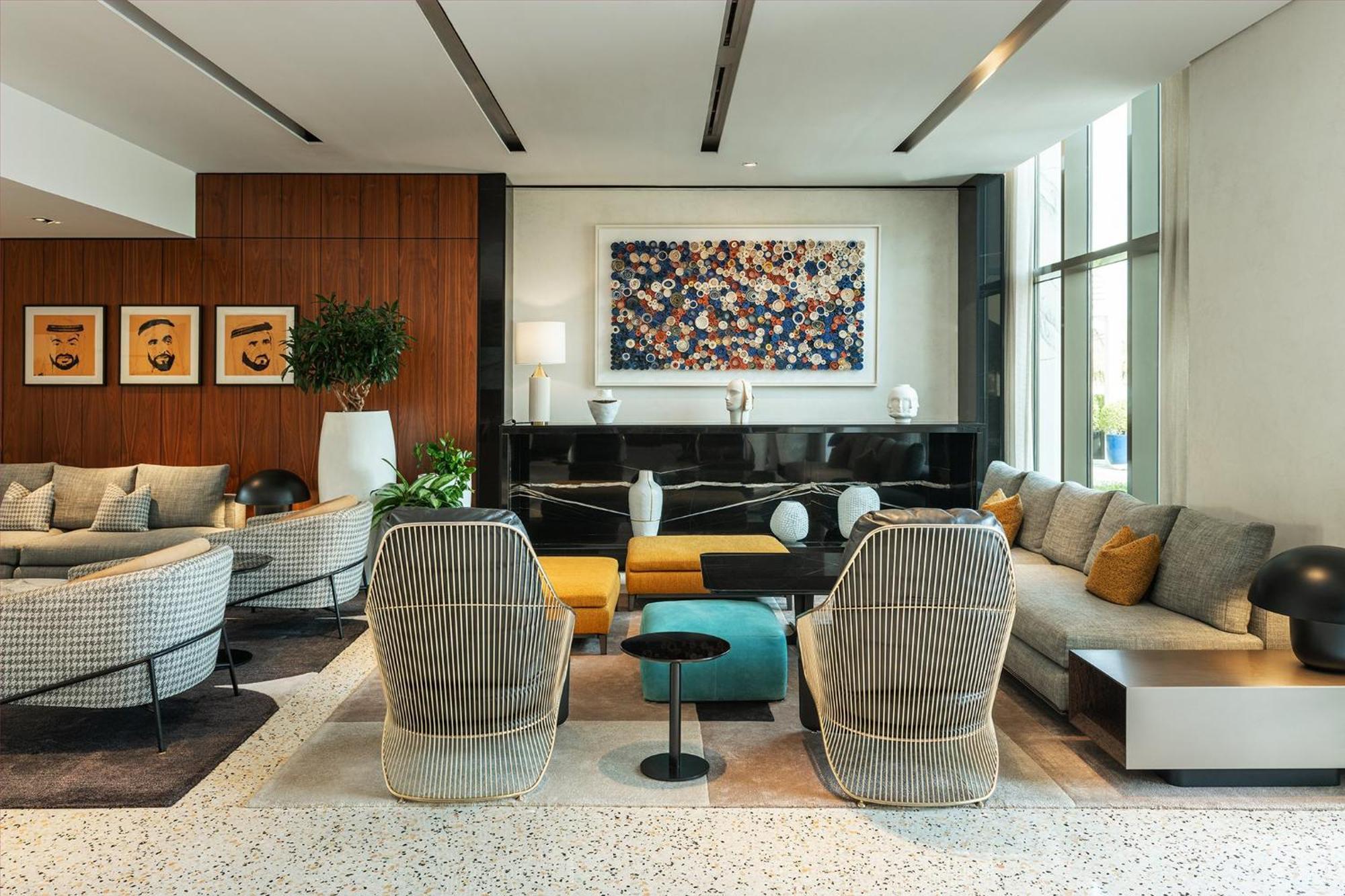 Th8 Palm Dubai Beach Resort, Vignette Collection By Ihg Exterior photo The lobby of the Ritz-Carlton, Downtown, Los Angeles