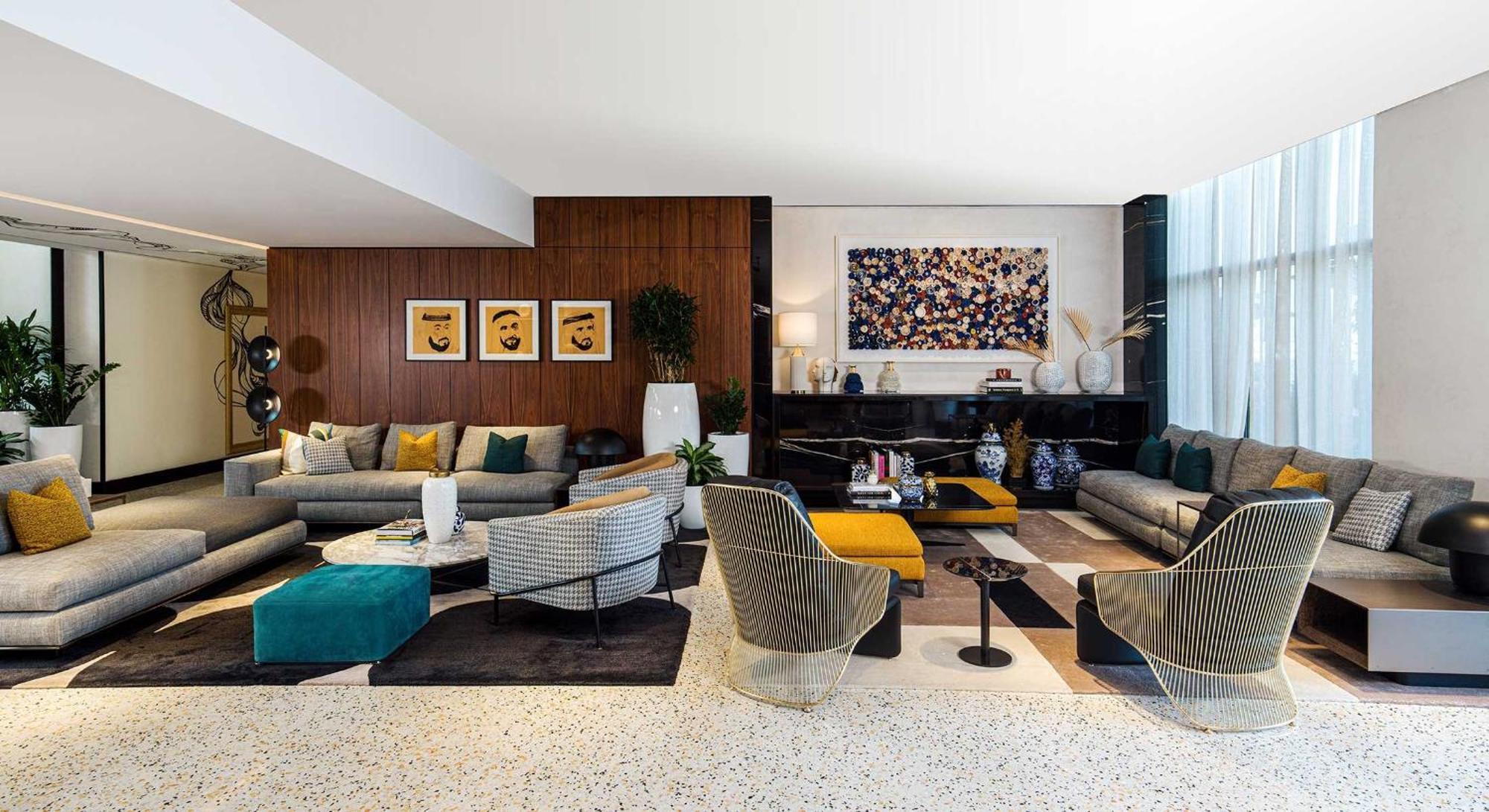 Th8 Palm Dubai Beach Resort, Vignette Collection By Ihg Exterior photo The lobby of the hotel